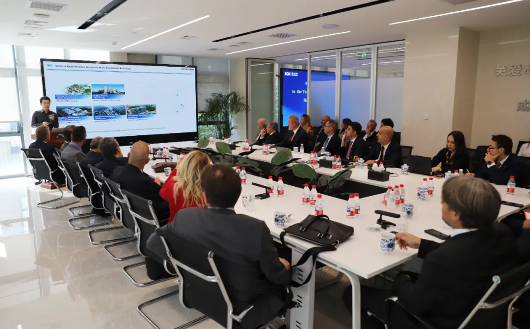 聚焦医药健康国际合作：土耳其代表团一行参观伟杰信生物